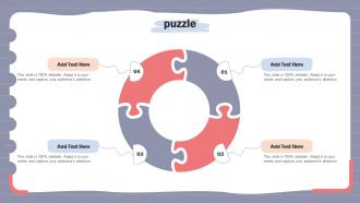 Puzzle Online Shopper Marketing Plan To Attract Customer Attention