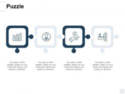 Puzzle opportunity a138 ppt powerpoint presentation icon samples