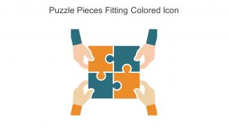 Puzzle Pieces Fitting Colored Icon In Powerpoint Pptx Png And Editable Eps Format