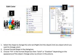5277352 style puzzles matrix 1 piece powerpoint presentation diagram infographic slide
