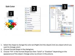 64740542 style puzzles matrix 1 piece powerpoint presentation diagram infographic slide