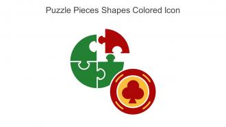 Puzzle Pieces Shapes Colored Icon In Powerpoint Pptx Png And Editable Eps Format