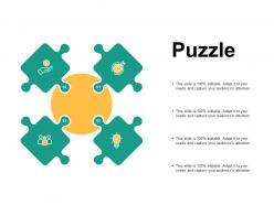 Puzzle plan h207 ppt powerpoint presentation professional show