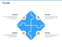 Puzzle planning ppt powerpoint presentation styles vector