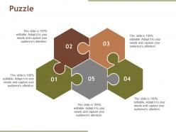 90850572 style puzzles mixed 5 piece powerpoint presentation diagram infographic slide