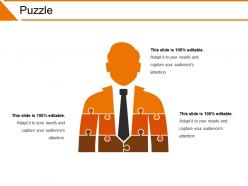 Puzzle powerpoint slide presentation examples