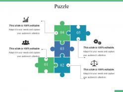 Puzzle ppt file graphics