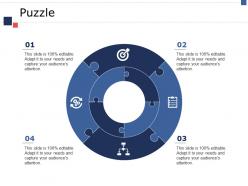 29837098 style puzzles circular 4 piece powerpoint presentation diagram infographic slide