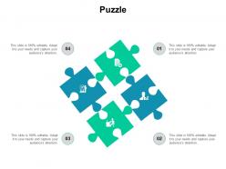 96001678 style puzzles matrix 4 piece powerpoint presentation diagram infographic slide