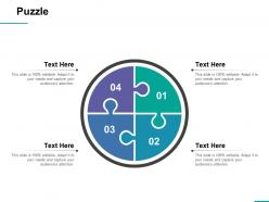 88481155 style puzzles circular 4 piece powerpoint presentation diagram infographic slide