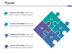 Puzzle ppt slide download