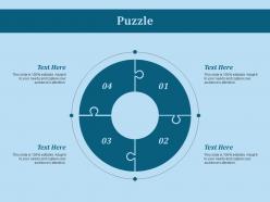 73422033 style puzzles circular 4 piece powerpoint presentation diagram infographic slide