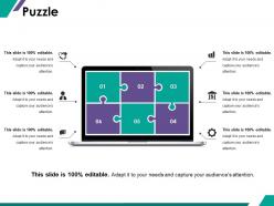 Puzzle ppt summary format ideas