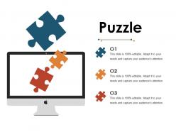 Puzzle ppt visual aids inspiration