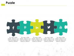 Puzzle problem h34 ppt powerpoint presentation pictures example introduction