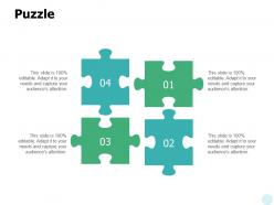 7365660 style puzzles matrix 4 piece powerpoint presentation diagram infographic slide