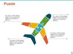 Puzzle problem solution ppt show infographic template