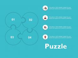 Puzzle problem solving ppt powerpoint presentation show slideshow