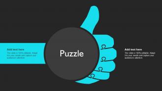Puzzle Product Sales Strategy For Business To Increase Revenue Strategy SS V