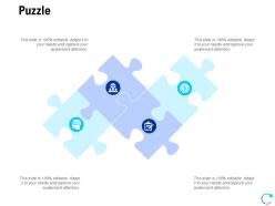 Puzzle solution l816 ppt powerpoint presentation layouts samples