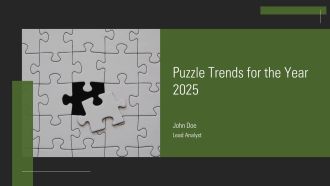 Puzzle Trends For The Year 2025 PPT PowerPoint AT