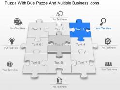 42537456 style puzzles mixed 7 piece powerpoint presentation diagram infographic slide