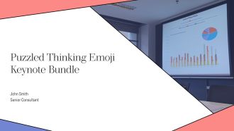 Puzzled Thinking Emoji Keynote Bundle PPT PowerPoint AT