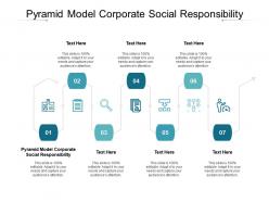 Pyramid model corporate social responsibility ppt powerpoint presentation icon files cpb