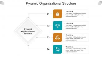 Pyramid organizational structure ppt powerpoint presentation infographics objects cpb
