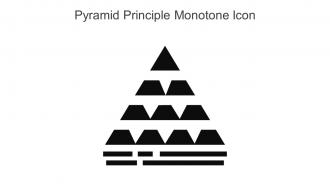 Pyramid Principle Monotone Icon In Powerpoint Pptx Png And Editable Eps Format