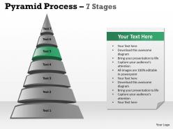 34054660 style layered pyramid 7 piece powerpoint presentation diagram infographic slide