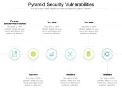 Pyramid security vulnerabilities ppt powerpoint presentation slides graphics cpb