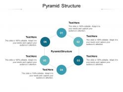 Pyramid structure ppt powerpoint presentation model samples cpb