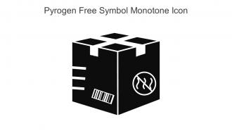 Pyrogen Free Symbol Monotone Icon In Powerpoint Pptx Png And Editable Eps Format