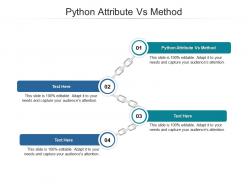 Python attribute vs method ppt powerpoint presentation pictures designs download cpb