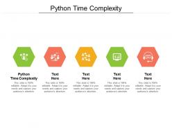 Python time complexity ppt powerpoint presentation infographic template slide portrait cpb
