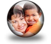 Adoptive child powerpoint icon c