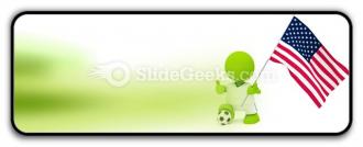 American soccer powerpoint icon r
