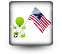 American soccer powerpoint icon s