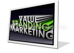 Branding and marketing powerpoint icon f