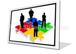Business team powerpoint icon f