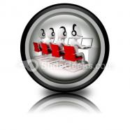 Call center powerpoint icon cc