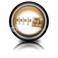 Carton package shipping powerpoint icon cc
