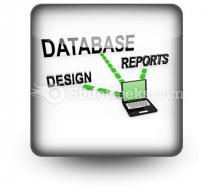 Database system powerpoint icon s