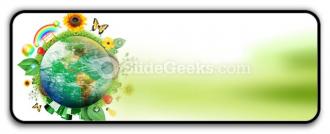 Green nature earth powerpoint icon r