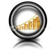 Money chart ppt icon for ppt templates and slides cc