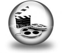 Movie objects clipper powerpoint icon c