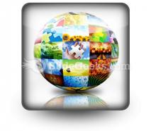 Picture photo gallery ball powerpoint icon s
