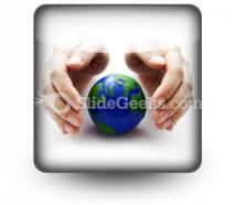 Protect the earth ppt icon for ppt templates and slides s
