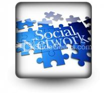 Social network powerpoint icon s